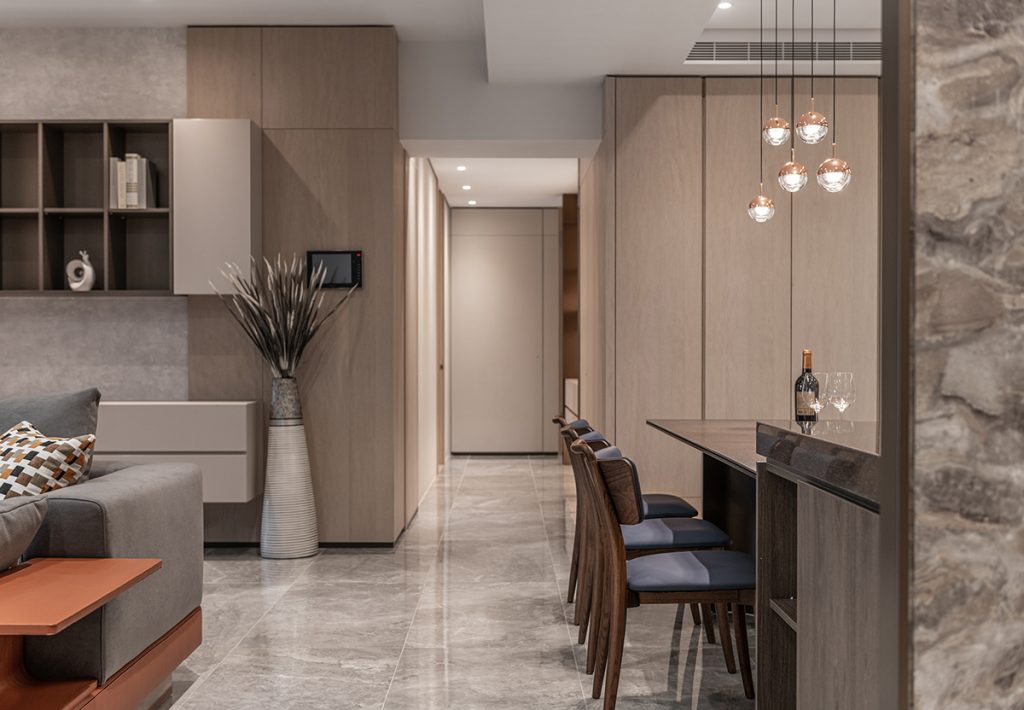 Thiết kế nội thất căn hộ penthouse 200m2 hiện đại sang trọng bậc nhất