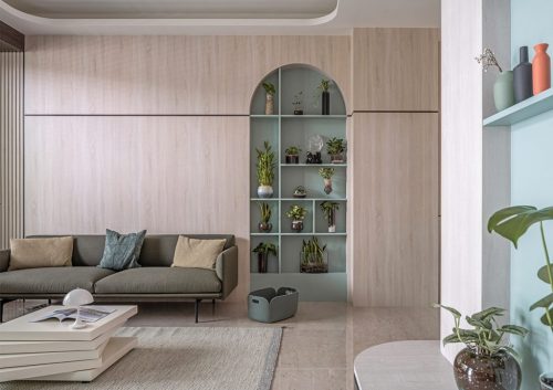 Thiết kế thi công nội thất nhà phố 2 tầng phong cách Bắc Âu - Anh Trung