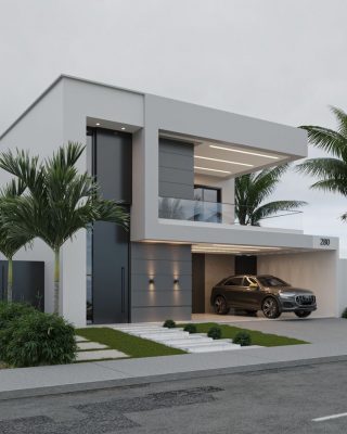 Xây dựng nhà 2 tầng với thiết kế hiện đại, chi phí tối ưu