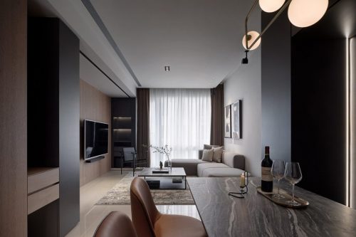 Thiết kế nội thất căn hộ 72m2 mang phong cách hiện đại, sang trọng