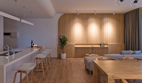 Thiết kế nội thất căn hộ The Peak Midtown 70m2 phong cách Nhật Bản