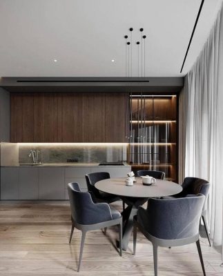 Thiết kế nội thất căn hộ Eco Green 1pn - Nội thất Lê Huy