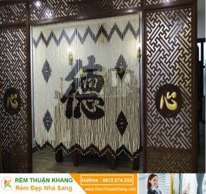 99+ mẫu rèm hạt gỗ rèm phòng thờ giá tận xưởng Thuận Khang