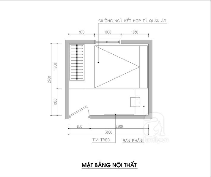 Tư vấn thiết kế phòng ngủ 8m2 siêu đẹp và tiện nghi cho vợ chồng ...