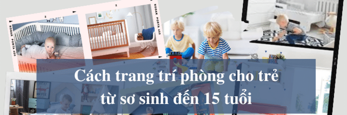 thiết kế nội thất phòng ngủ cho trẻ em