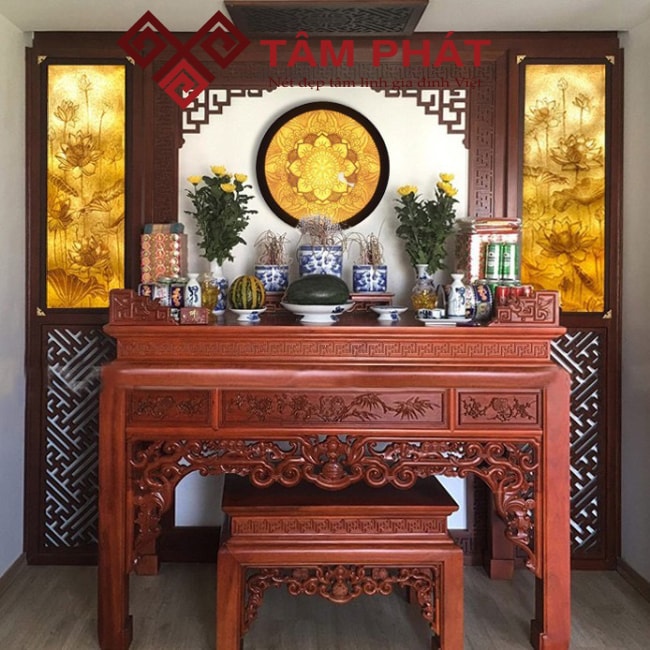 nhà hướng nam đặt bàn thờ hướng nào