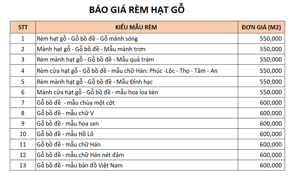 Rèm phòng thờ - Rèm hạt gỗ bàn thờ đẹp