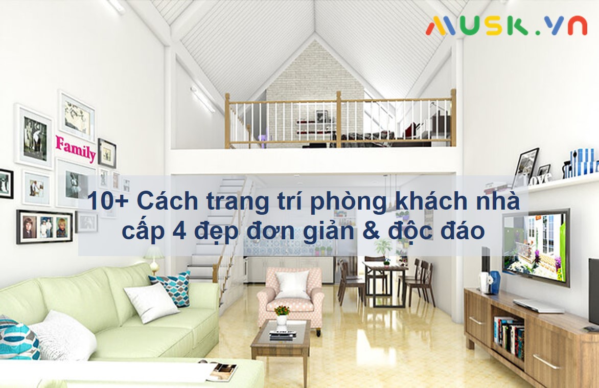 cách thiết kế nội thất nhà cấp 4