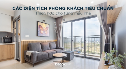 thiết kế nội thất phòng khách 30m2