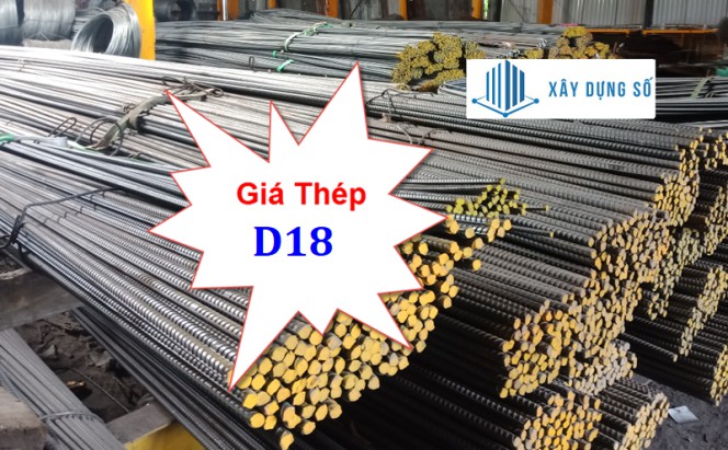 Cập nhật báo giá thép xây dựng d18