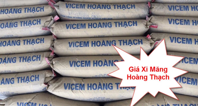 Giá xi măng Hoàng Thạch hiện nay