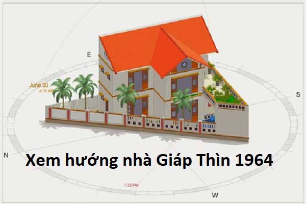 Hướng nhà tuổi năm 1964