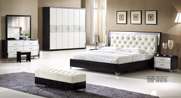 hfc-gn666 Giường tủ phong cách châu âu nhập khẩu HFC-BGN666-18 cao cấp - NỘI ...