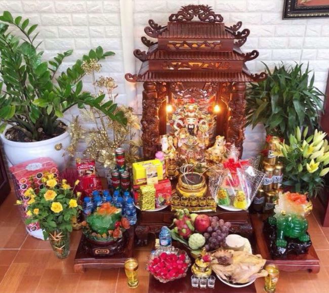 nhà hướng nam đặt bàn thờ hướng nào