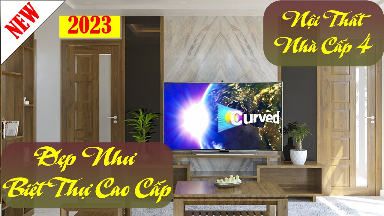 Thiết kế nội thất nhà cấp 4 gác lửng đẹp như biệt thự cao cấp ...