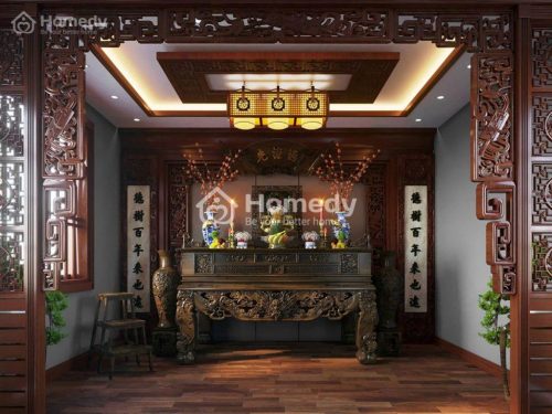 Nếu nhà hướng Tây Bắc đặt bàn thờ hướng nào?