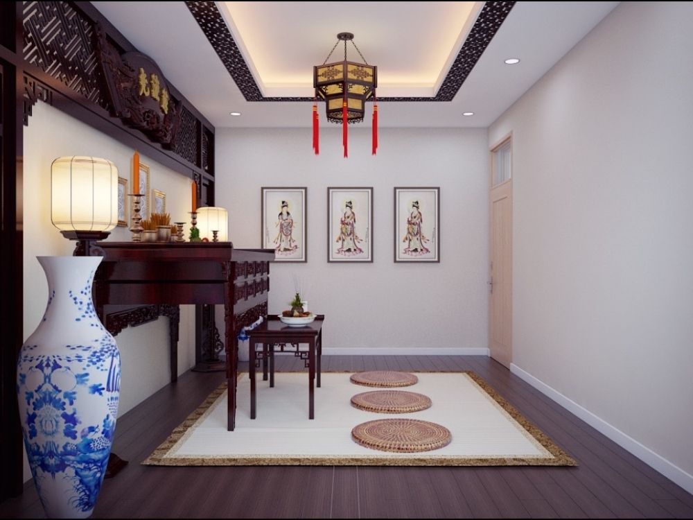 nhà hướng nam đặt bàn thờ hướng nào