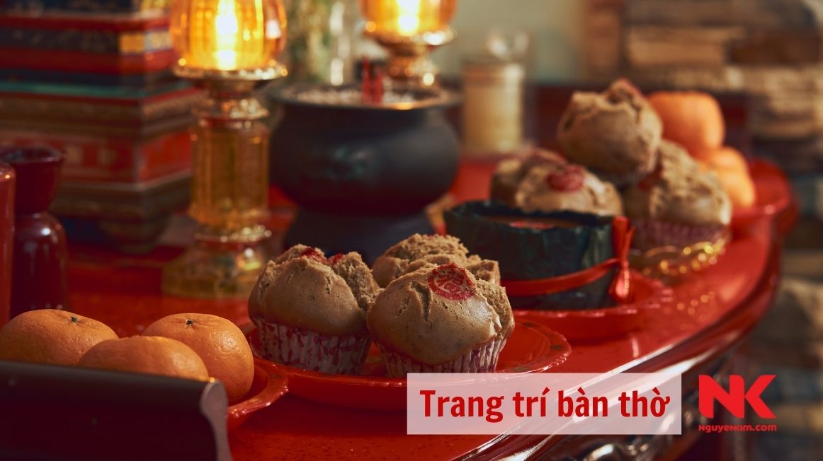 trang trí phòng thờ gia đình