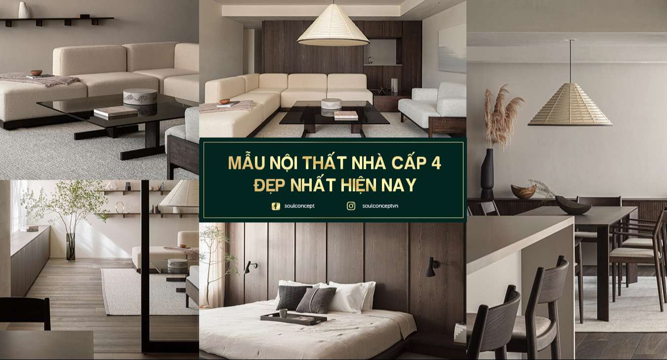 những mẫu nội thất nhà cấp 4 đẹp